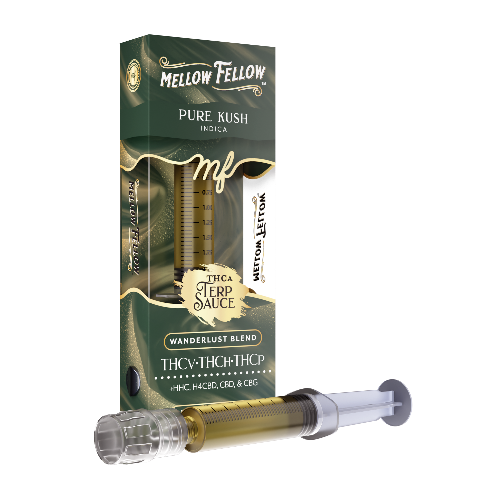 Wanderlust Blend - Terp Sauce 2ml Syringe - Pure Kush (Indica)