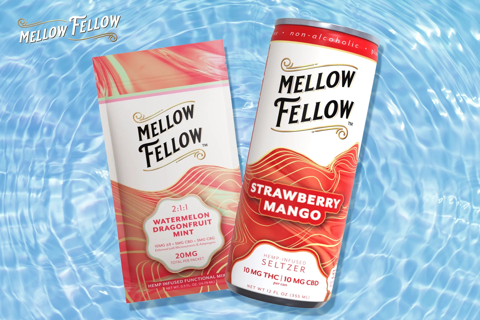 Mellow Fellow THC Beverages