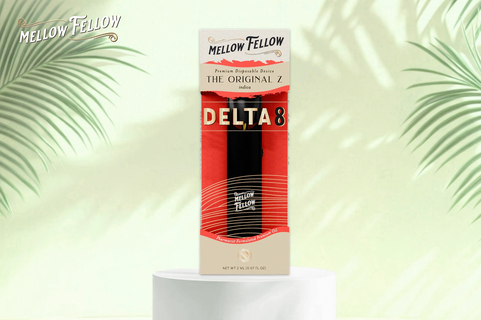 Mellow Fellow Delta 8 Zkittlez Vape
