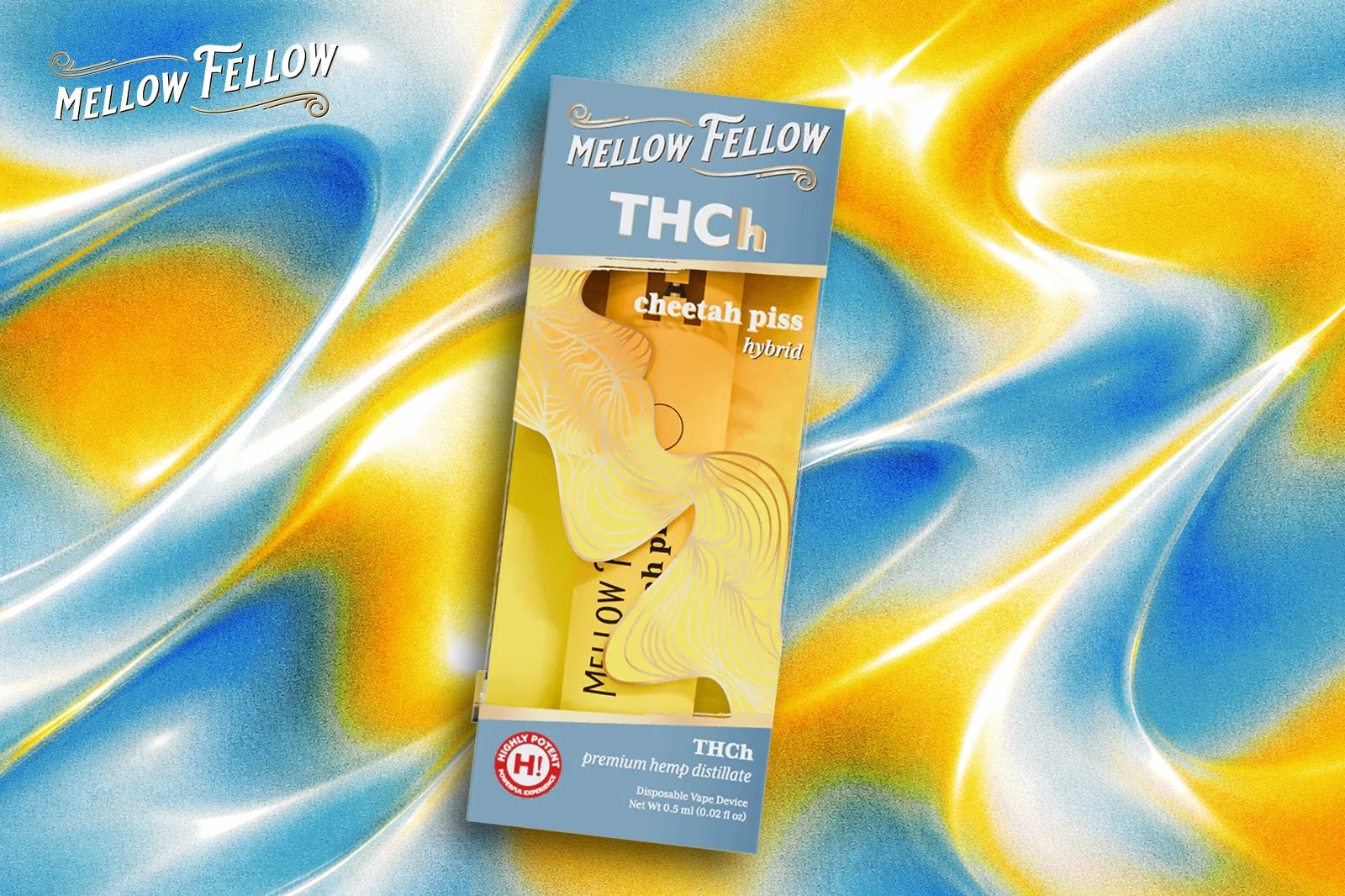 Mellow Fellow Cheetah Piss Vape