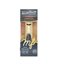 Introvert Blend 2ml Live Resin Disposable Vape - King Louis (Indica) - Mellow Fellow