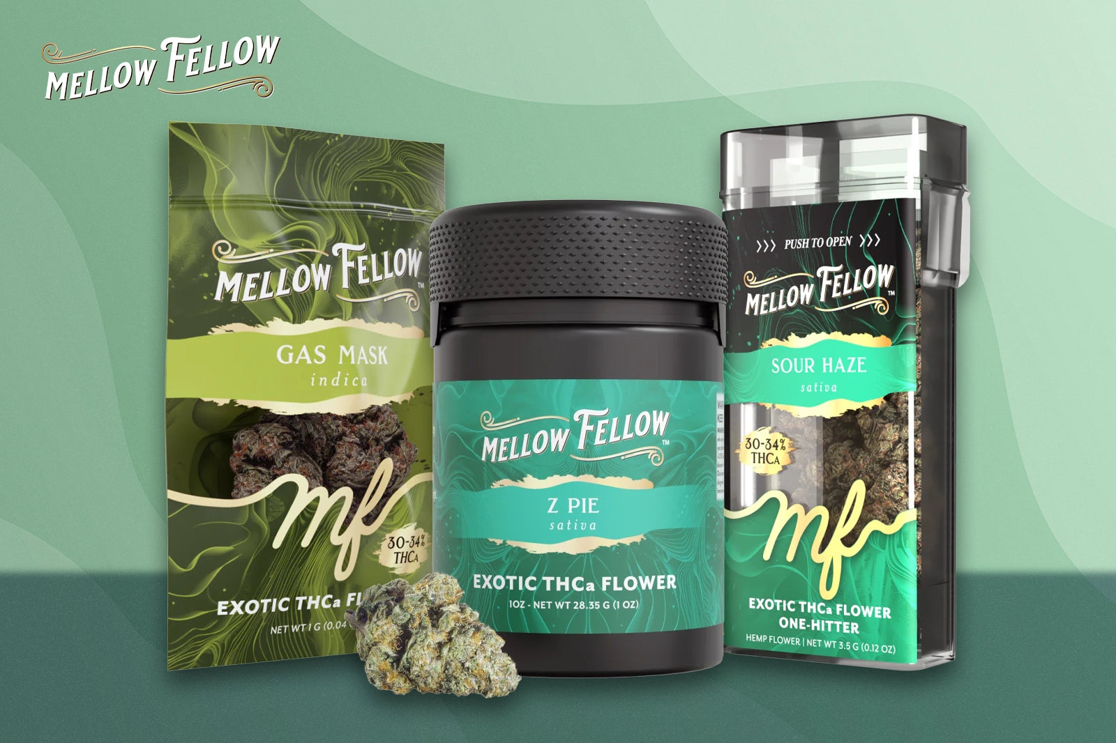 Mellow Fellow THCa flower products