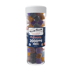 HHC M - Fusions Fruit Punch Gummies - 40 Ct. 2000mg - Mellow Fellow