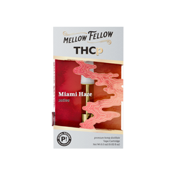 THCp 0.5ml Vape Cartridge - Miami Haze (Sativa) - Mellow Fellow