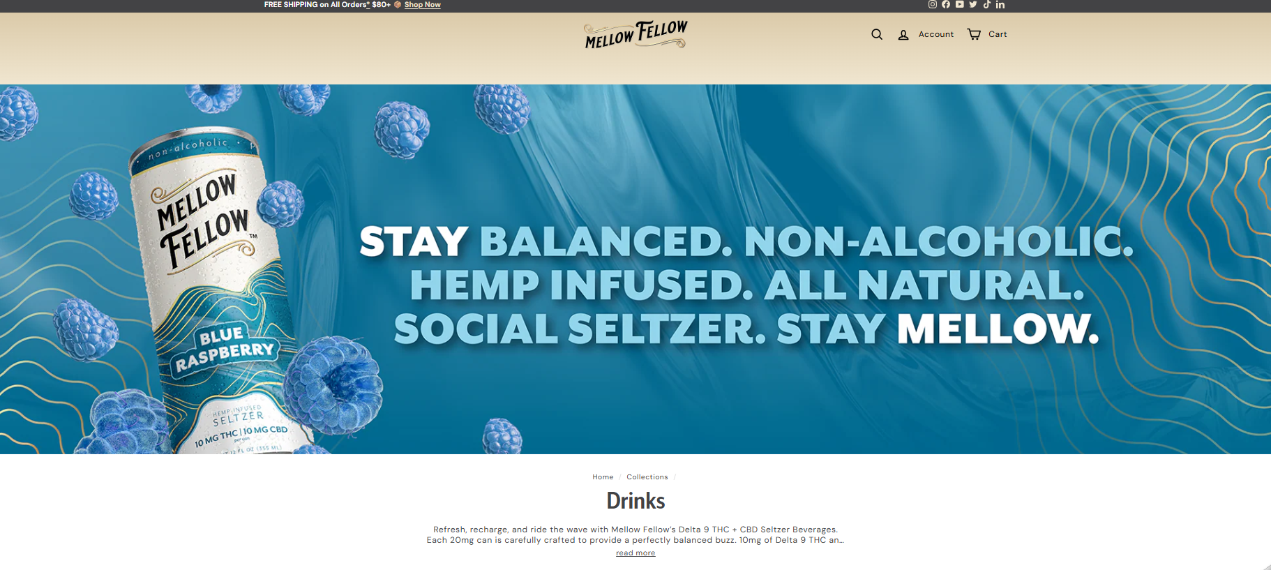 Mellow Fellow Drinks