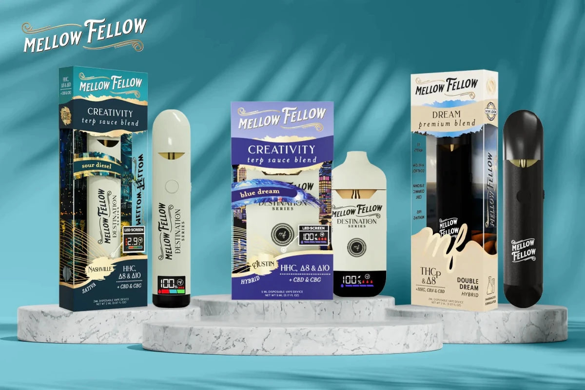 best mellow fellow vape Top 10 Delta 8 Products To Celebrate 4/20 in 2026 Choose Flavor:American Tobacco salt nicotine vape VOOPOO MOJO R Kit