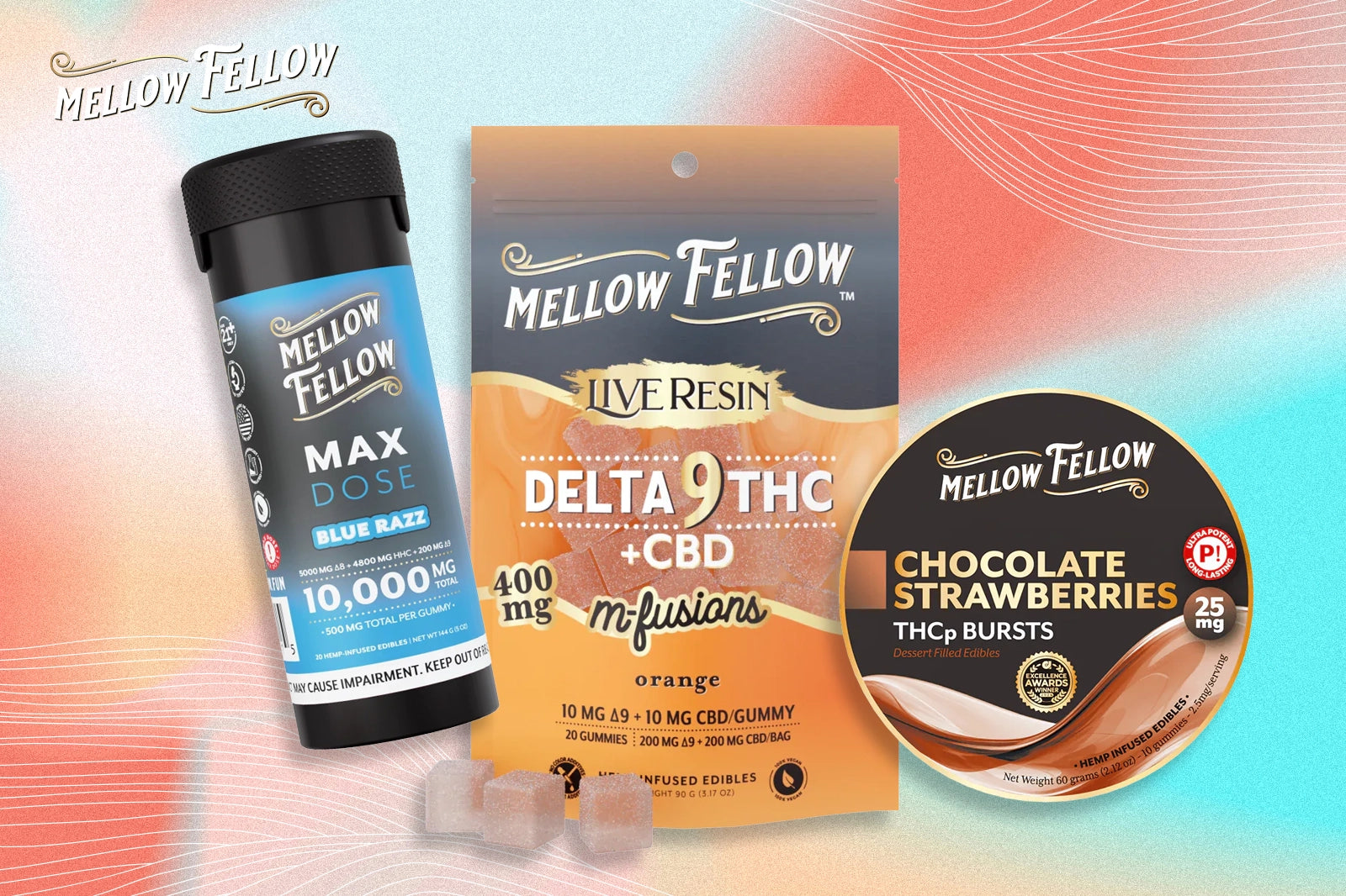 Mellow Fellow THC Edibles
