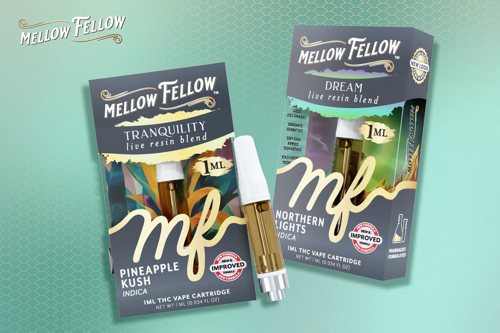 THC Vape Carts from Mellow Fellow