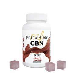 Sleep CBN Gummies - 1500mg - Cherry - Mellow Fellow