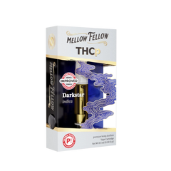 THCp 0.5ml Vape Cartridge - Darkstar (Indica) - Mellow Fellow
