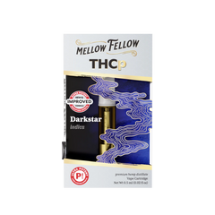 THCp 0.5ml Vape Cartridge - Darkstar (Indica) - Mellow Fellow