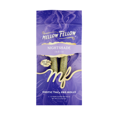 THCa Prerolls - 2 pc 2g Private Reserve Exotic - Nightshade (Indica) - Mellow Fellow