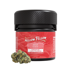THCa 3.5g Exotic Flower - Deep Ztate (Hybrid) - Mellow Fellow