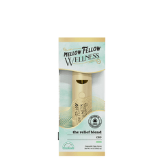 The Relief Blend - 1ml CBD Disposable Vape (Mint) - Mellow Fellow