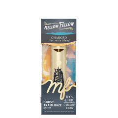Charged Blend 2ml Live Resin Disposable Vape - Ghost Train Haze (Sativa) - Mellow Fellow