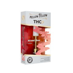 THCp 0.5ml Vape Cartridge - Miami Haze (Sativa) - Mellow Fellow