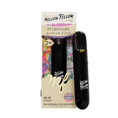 Introvert Blend 2ml Disposable Vape - AK - 47 (Hybrid) - Mellow Fellow