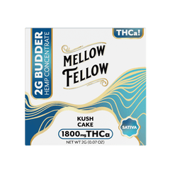 THCa 2g Budder Jar - Kush Cake (Sativa) - Mellow Fellow