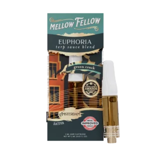 Euphoria Blend - Terp Sauce 2ml Vape Cartridge - Green Crack (Sativa)