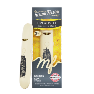 Creativity Blend 2ml Live Resin Disposable Vape - Golden Goat (Hybrid)