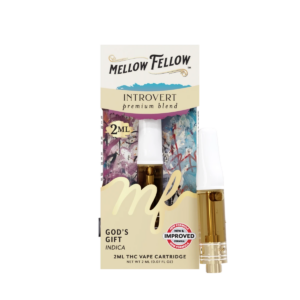 Introvert Blend 2ml Vape Cartridge - God's Gift (Indica)