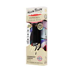Euphoria Blend 2ml Disposable Vape - Strawberry Amnesia (Sativa) - Mellow Fellow