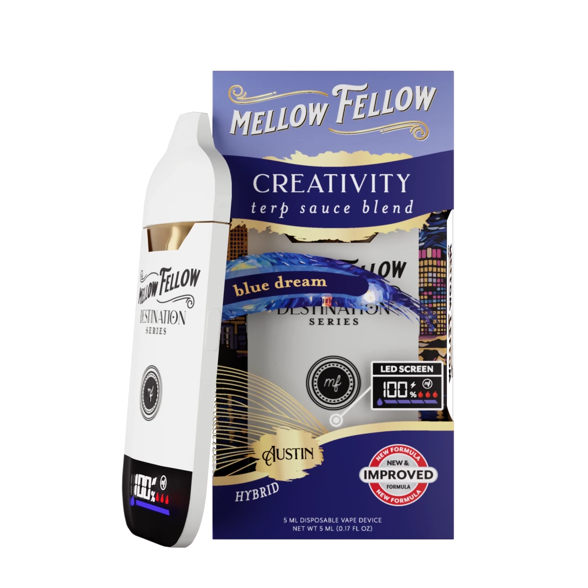 Creativity Blend - Terp Sauce 5ml Disposable Vape - Blue Dream (Hybrid)