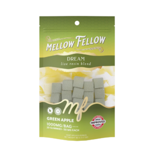 Dream Blend - Live Resin M-Fusions Edibles - Green Apple 1000mg