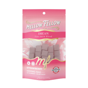 Dream Blend - Live Resin M-Fusions Edibles - Strawberry 1000mg