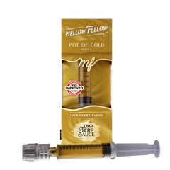 Introvert Blend - Terp Sauce 2ml Syringe - Pot of Gold (Indica) - Mellow Fellow