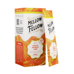 Delta 9 + CBD & CBG Mixers - Peach Mango Lime