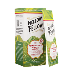 Delta 9 + CBD & CBG Mixers 10pc - Pomegranate Ginger Mojito - Mellow Fellow