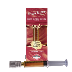 Laughter Blend - Terp Sauce 2ml Syringe - Rose Gold Runtz (Hybrid) - Mellow Fellow