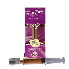 Charged Blend - Terp Sauce 2ml Syringe - Timewreck (Sativa) - Mellow Fellow