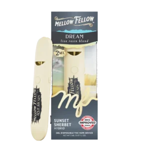 Dream Blend 2ml Live Resin Disposable Vape - Sunset Sherbet (Hybrid)