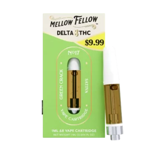 Delta 8 1ml Vape Cartridge - Green Crack (Sativa)