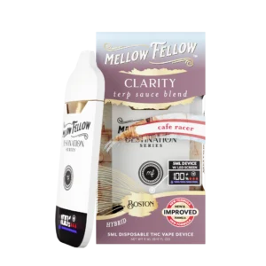 Clarity Blend Boston - Terp Sauce 5ml Disposable Vape - Cafe Racer (Hybrid)