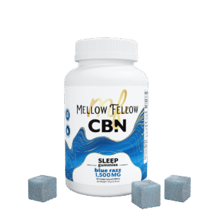 Sleep CBN Gummies - 1500mg - Blue Razz