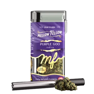THCp Flower 3.5g Exotic Jar + One Hitter - Purple Goo (Indica)