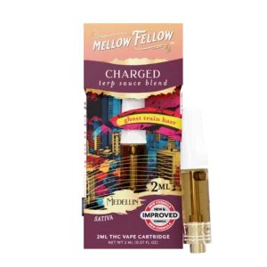 Charged Blend – Terp Sauce 2ml Vape Cartridge – Ghost Train Haze (Sativa)