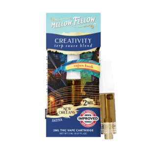 Creativity Blend - Terp Sauce 2ml Vape Cartridge - Cajun Kush (Sativa)