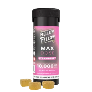 Max Dose Gummies - 20 ct 10,000mg - Strawberry