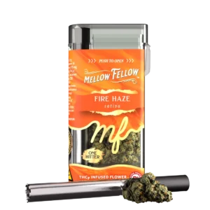 THCp 3.5g Infused Flower + One Hitter - Fire Haze (Sativa)