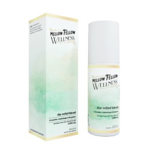 Wellness Roll On Gel - The Relief Blend - Cucumber, Cantaloupe and Bergamot - 5000mg