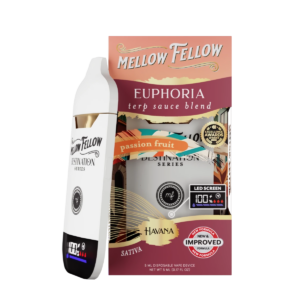 Euphoria Blend - Terp Sauce 5ml Disposable Vape - Passion Fruit (Sativa)
