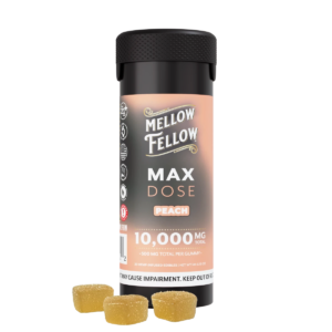 Max Dose Gummies - 20 ct 10,000mg - Peach