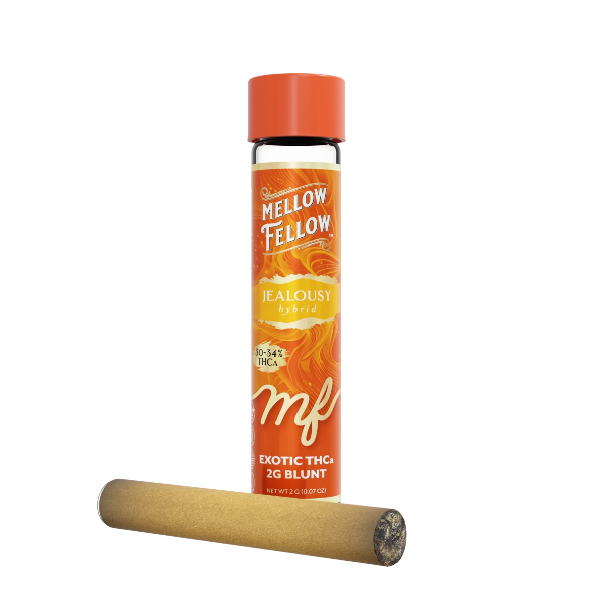 THCa 2g Prerolled Exotic Blunt - Jealousy (Hybrid)