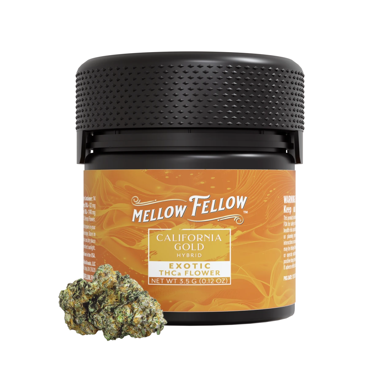 THCa 3.5g Exotic Flower - California Gold (Indica)