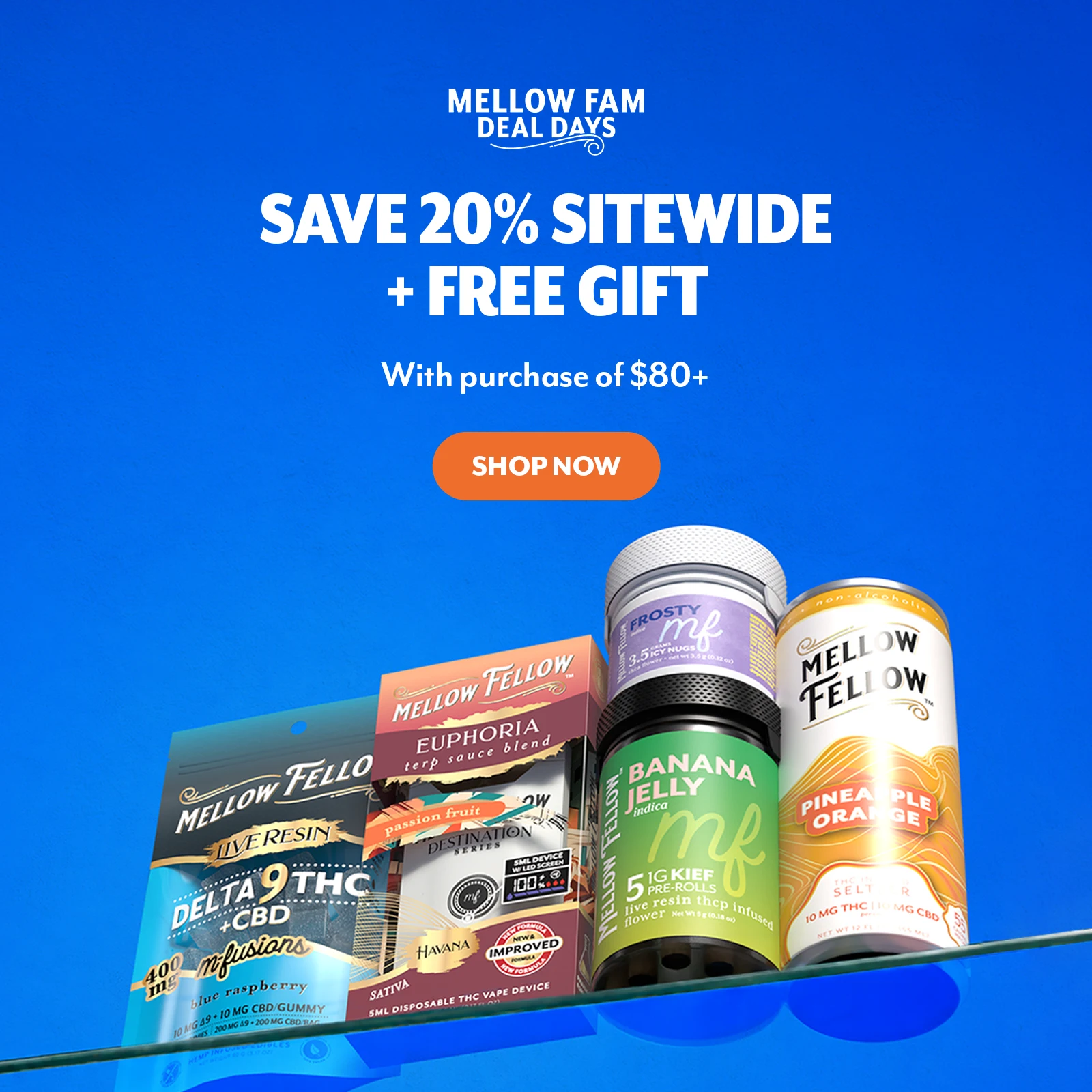 Mellow Fellow product lineup