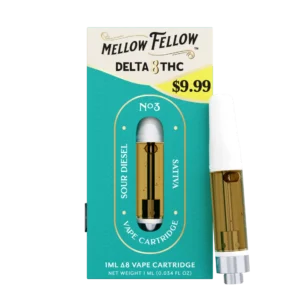 Delta 8 1ml Vape Cartridge - Sour Diesel (Sativa)